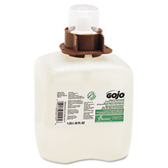 SKILCRAFT GOJO Green Seal Foam Handwash, Biodegradable, Unscented, 1,200 mL Refill, 3/Box