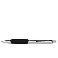 SKILCRAFT Precision 305 Metal Barrel Mechanical Pencil, 0.7 mm, Black Lead, Silver Barrel, 6/Pack