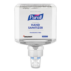 SKILCRAFT PURELL Healthcare Gentle and Free Foam Hand Sanitizer Refill, 1,200 mL, Unscented, 2/Box