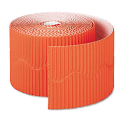 Pacon® BORDER 2.25" X 50' OE Bordette Decorative Border, 2 1-4" X 50' Roll, Orange