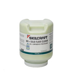 SKILCRAFT Bio+ Floor Cleaner, 5 lb Bottle, 2/Carton