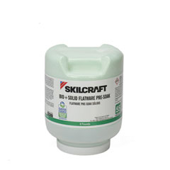 SKILCRAFT Bio+ Flatware Pre-soak, 8 lb Bottle, 2/Carton