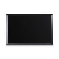 Kamashi Wet-Erase Board, 36 x 24, Black Surface, Black Wood Frame