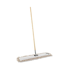 Cotton Dry Mopping Kit, 36 X 5 Natural Cotton Head, 60