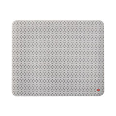 Precise Mouse Pad with Nonskid Repositionable Adhesive Back, 8.5 x 7, Bitmap Design