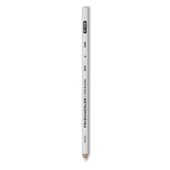 Premier Colored Pencil, 3 mm, 2B, White Lead, White Barrel, Dozen