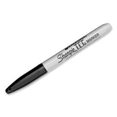 Sharpie T.E.C. Permanent Marker, Fine Bullet Tip, Black