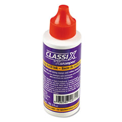 Refill Ink For Classix Stamps, 2 Oz Bottle, Red
