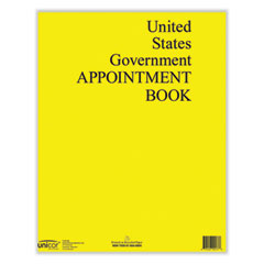 Weekly Appointment Book, 11 x 9, Lift Off Lemon Cover, 12-Month (Jan to Dec): 2024