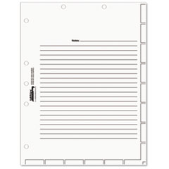 Medical Chart Index Divider Sheets, Untabbed, 11 x 8.5, White, 400/Box