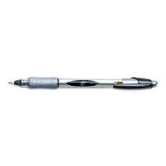 Bic BICZ4N11BK Z4+ Roller Ball Stick Pen, Black Ink, Extra Fine, Dozen