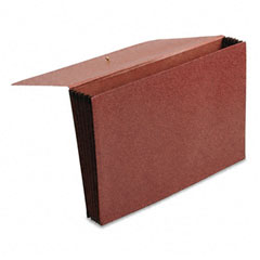 Pendaflex - premium reinforced five inch expansion wallets, red fiber, legal, red, sold as 1 ea