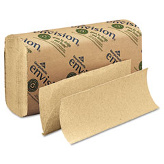 Georgia Pacific 23304 Multifold Paper Towel, 9-1/4 X 9-1/2, Brown, 250/Pack, 16/Carton