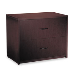 Global G2036LFDES Genoa Series Two-Drawer Lateral File, 36W X 20D X 29H, Dark Espresso