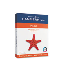 Hammermill 105050 Inkjet Paper, 96 Brightness, 24Lb, 8-1/2 X 11, White, 500 Sheets/Ream