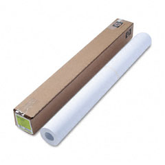 Hp C1861A Designjet Bright White Inkjet Paper, 24 Lbs., 36" X 150 Ft, White