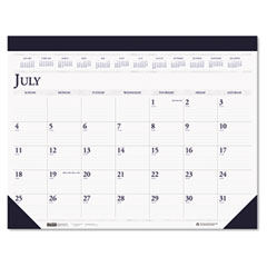 House Of Doolittle 155-HD Two-Color Academic 14-Month Desk Pad Calendar, 22 X 17, 2012-2013