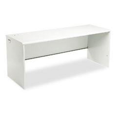 HON 38925QQ 38000 Series Desk Shell, 72W X 24D X 29-1/2H, Light Gray/Light Gray