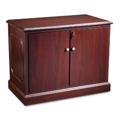 HON 94291N 94000 Series Storage Cabinet, 37-1/2W X 20-1/2D X 29-1/2H, Mahogany