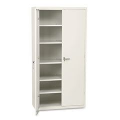 HON SC1872L Assembled Storage Cabinet, 36W X 18-1/4D X 71-3/4H, Putty