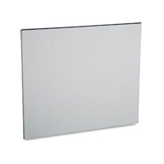 HON SP5362CE18 Simplicity Ii Systems Fabric Panel, 62W X 53H, Alumina Gray