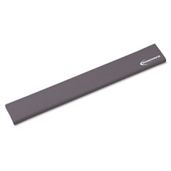 Innovera 52459 Natural Rubber Keyboard Wrist Rest, Gray