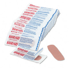 Johnson & Johnson 5644 Plastic Adhesive Bandages, 1 X 3, 100/Box