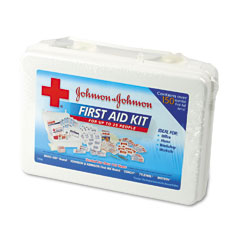 Johnson & Johnson 8142 Professional/Office First Aid Kit For 25 People, 158 Pieces, Plastic Case