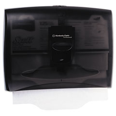 Kimberly-Clark 09506 In-Sight Toilet Seat Cover Dispenser, 17 1/2 X 3 1/4 X 13 1/4, Smoke/Gray