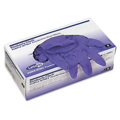 Kimberly-Clark 55081 Purple Nitrile Exam Gloves, Small, Purple, 100/Box