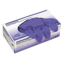 Kimberly-Clark 55084 Purple Nitrile Exam Gloves, X-Large, Purple, 90/Box