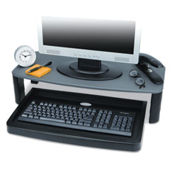Kensington KMW60082 Basic Desktop Keyboard Drawer, 25 x 11-3/4, Graphite