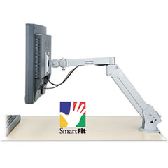 Kensington KMW60099 Desk-Mount SmartFit Gas Arm for Monitor, 4 x 26 x 4, Silver