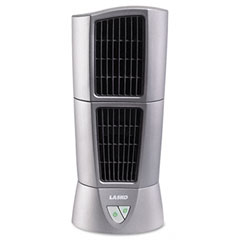 Lasko LSK4910 6" Three-Speed Platinum Desktop Wind Tower Fan, Platinum