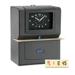 Lathem 4001 Automatic Model Heavy-Duty Time Recorder, Gray