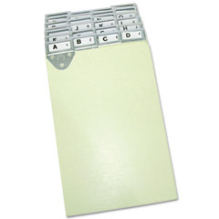 Master Products 14254 Expandi-Matic Posting/Ledger Tray Metal Tab Index, Pressboard, 6 X 9, 25/Pack