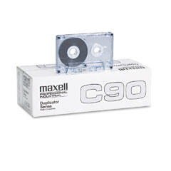 Maxell 101202 Standard Audio Cassette, 90 Minutes (45 X 2), 20/Pack