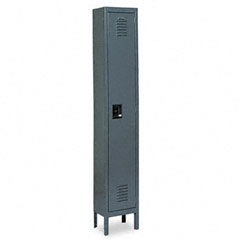 Metal METCQA5051GY Single-Tier Locker, 12w x 18d x 78h, Gray