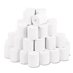NCR NCR856335 Thermal Paper Rolls, 3" x 230 ft, White, 50/Carton
