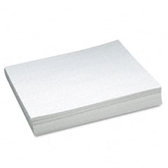 Pacon 2635 Skip-A-Line Ruled Newsprint Paper, 30 Lbs., 11 X 8-1/2, White, 500 Sheets/Pack