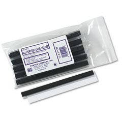 Panter PCM-1/2 Clear Magnetic Label Holders, Side Load, 6 X 1/2, Clear, 10/Pack
