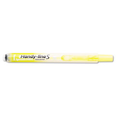 Pentel SXS15-G Handy-Line S Retractable & Refillable Highlighter, Yellow