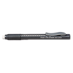 Pentel ZE22A Clic Eraser Pen-Style Grip Eraser, Black