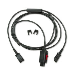 Adapter, Y Splitter for Training Purposes (2 People Can Listen) | by Plexsupply