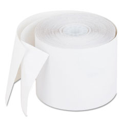Accufax 02769 Recycled Receipt Rolls, 2-1/4" X 90 Ft, White