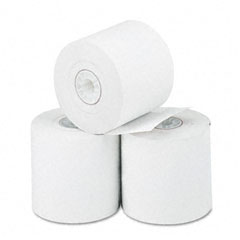 Accufax 05247 Thermal Paper Rolls, Cash Register/Calculator, 2-1/4" X 165 Ft, White, 3/Pack