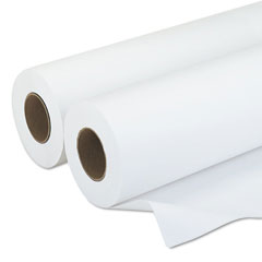 Accufax 09130 Amerigo Wide-Format Inkjet Paper, 20 Lbs., 3" Core, 30"X500 Ft, White, 2/Carton