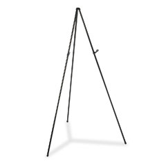 Quartet 27E Heavy-Duty Adjustable Instant Easel Stand, 15" To 63" High, Steel, Black