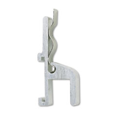 Quartet XDH001 Map Hook With Clip, One Inch, For Map Rail