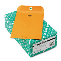 Quality Park 37763 Clasp Envelope, 6 1/2 X 9 1/2, 32Lb, Light Brown, 100/Box